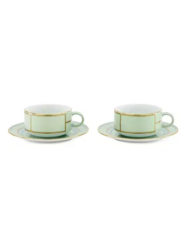 GINORI 1735 Diva Colonna Tea Set For Two 4-Piece Set | Thumbnail 1