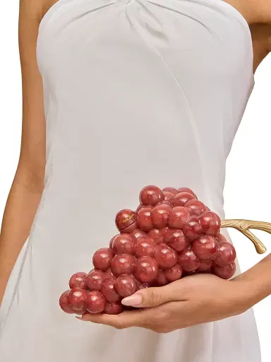 Cult Gaia Women's Grape Clutch | Thumbnail 3 Cult Gaia Women's Grape Clutch | Thumbnail 3