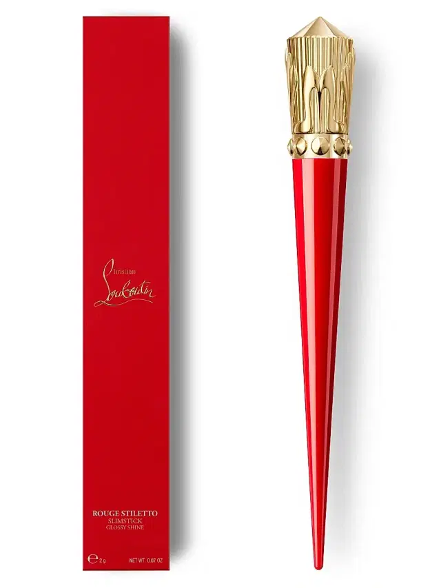 Christian Louboutin Women's Rouge Stiletto Glossy Shine Lipstick - Cocorico Pink 185S