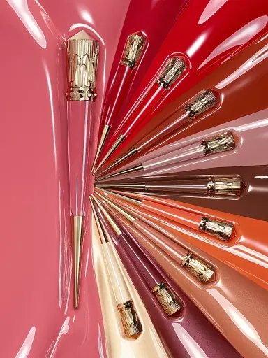 Christian Louboutin Women's Rouge Stiletto Vinyl Gloss | Thumbnail 4 Christian Louboutin Women's Rouge Stiletto Vinyl Gloss | Thumbnail 4