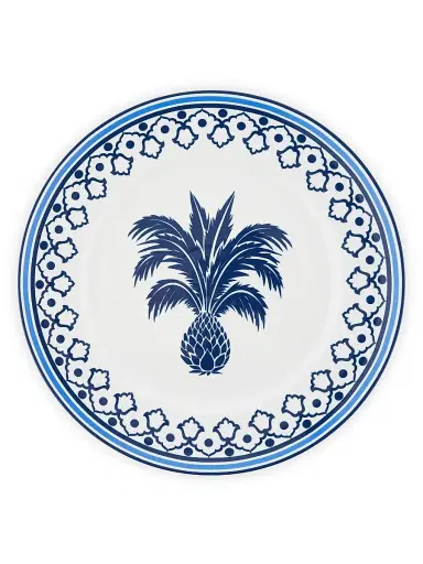 Aquazzura Jaipur Charger Plate - Blue | Thumbnail 1