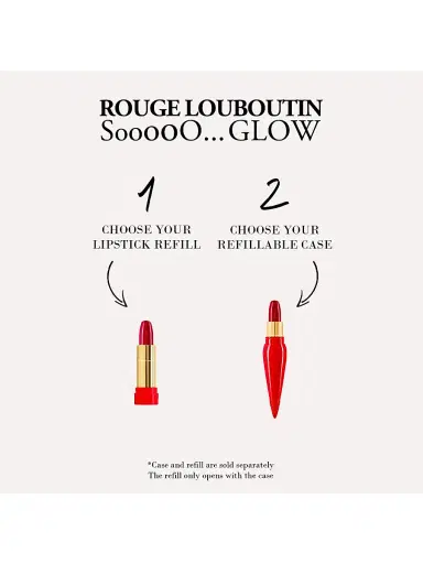 Christian Louboutin Women's Sooooo. Glow Refillable Lipstick Case | Thumbnail 4