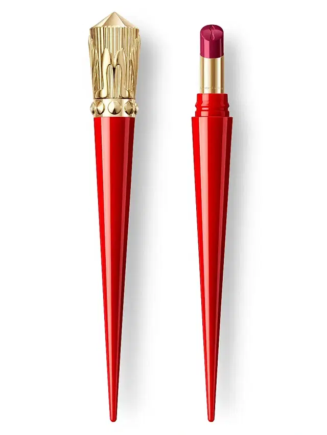 Christian Louboutin Women's Rouge Stiletto Glossy Shine Lipstick - Levita Grape 824S