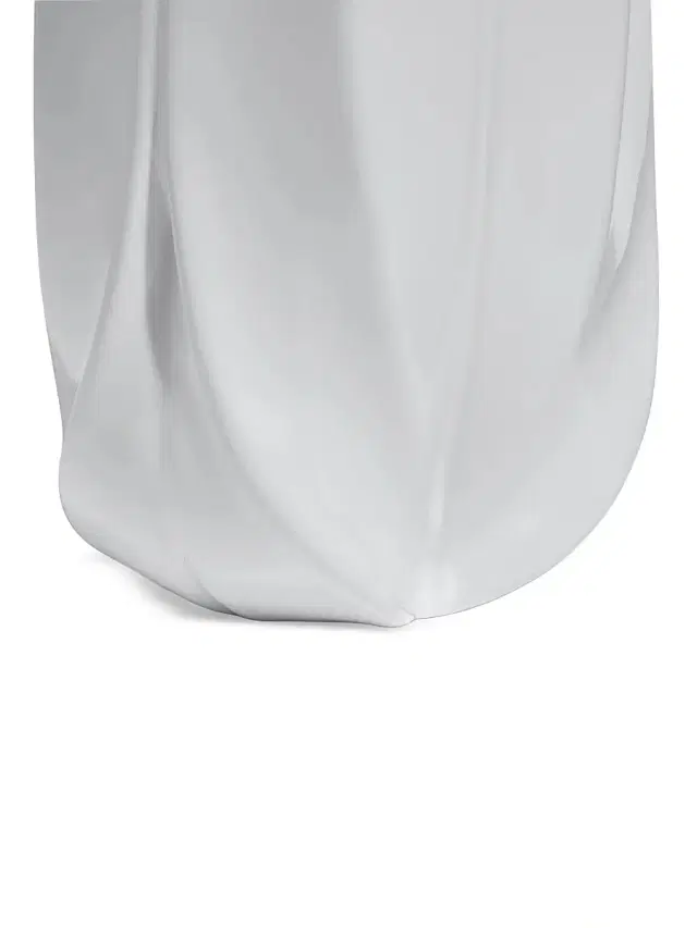 Zaha Hadid Design Braid Porcelain Vase - White