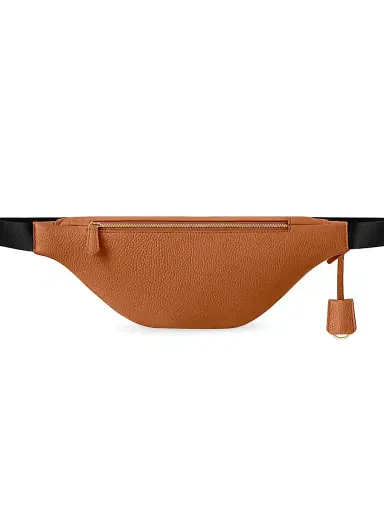 MAISON de SABRÉ Leather Sling Bag - Pecan Brown | Thumbnail 5