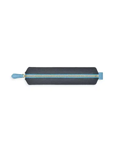 MAISON de SABRÉ Leather Pencil Case - Graphite Sky | Thumbnail 2