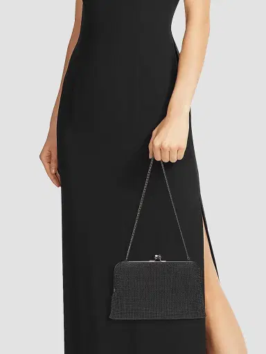 WHITING & DAVIS Women's Dimple Mesh Clutch | Thumbnail 2