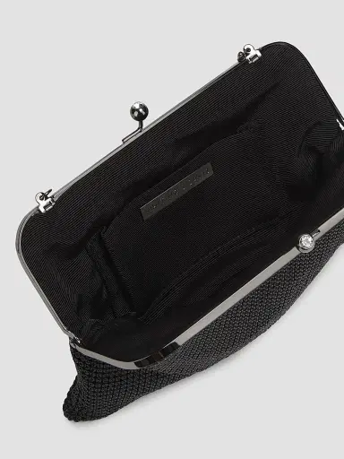 WHITING & DAVIS Women's Dimple Mesh Clutch | Thumbnail 3