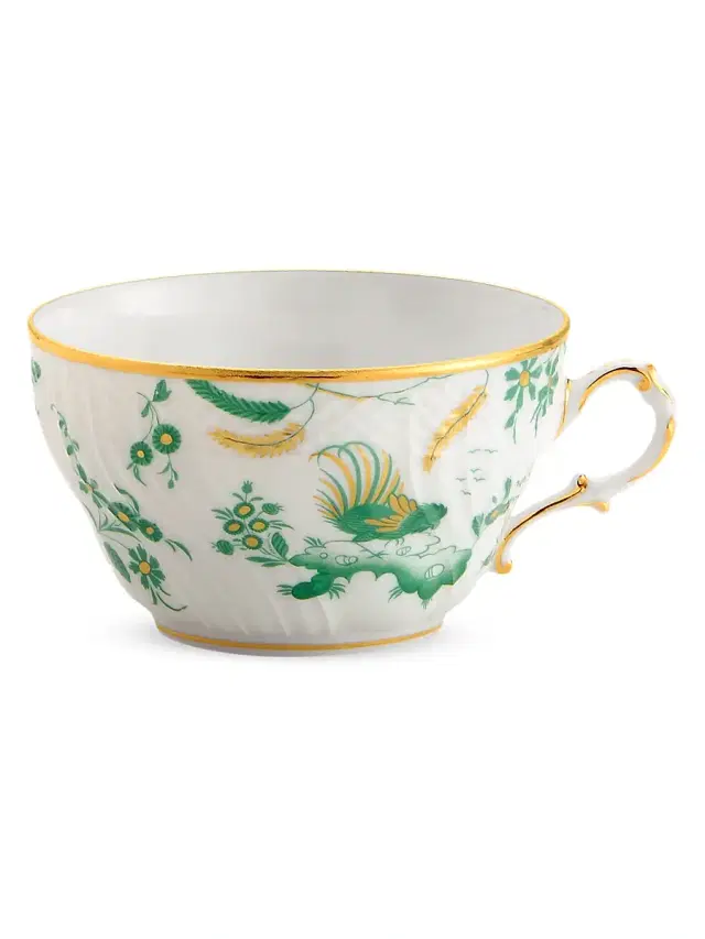 Ginori 1735 Oro di Doccia Tea Cup - Giada