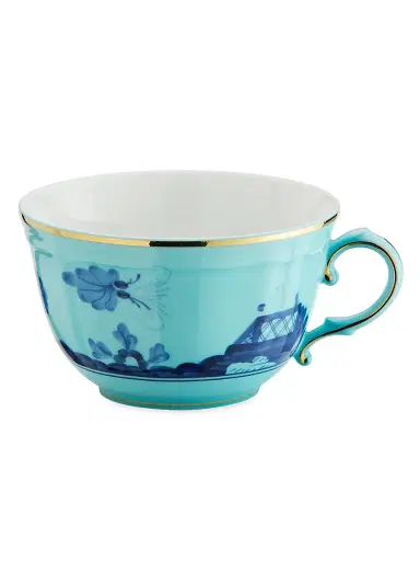 GINORI 1735 Oriente Italiano Gold-Rimmed Tea Cup | Thumbnail 1