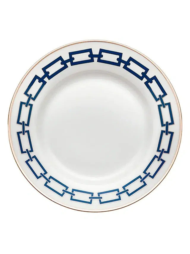 Ginori 1735 Catene Dessert Plate - Blue