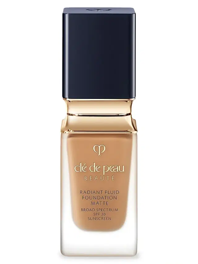 Clé de Peau Beauté Women's Radiant Fluid Foundation Matte Broad Spectrum SPF 20 Sunscreen - O70 Medium Deep Ocher