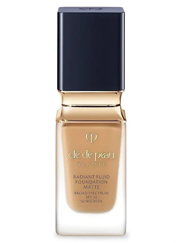 Clé de Peau Beauté Women's Radiant Fluid Foundation Matte Broad Spectrum SPF 20 Sunscreen - O60 Deep Tan Ocher