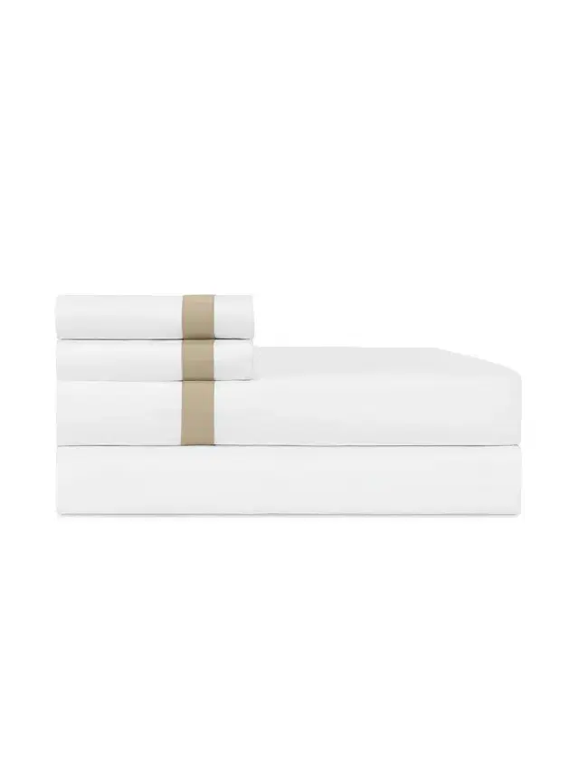 Home Treasures Fino Cotton Sheet Set - Candle Light Twin