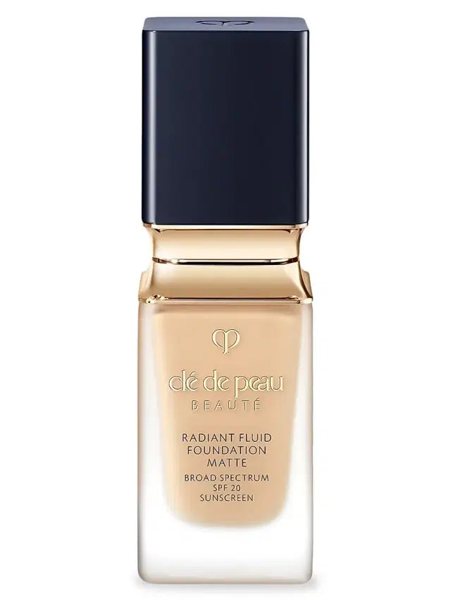 Clé de Peau Beauté Women's Radiant Fluid Foundation Matte Broad Spectrum SPF 20 Sunscreen - B20 Light Medium Beige