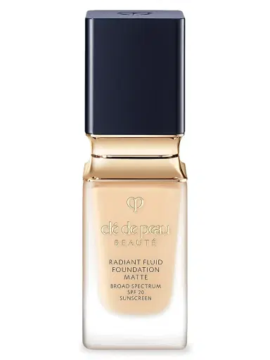 Clé de Peau Beauté Women's Radiant Fluid Foundation Matte Broad Spectrum SPF 20 Sunscreen - O30 Medium Ocher | Thumbnail 1 Clé de Peau Beauté Women's Radiant Fluid Foundation Matte Broad Spectrum SPF 20 Sunscreen - O30 Medium Ocher | Thumbnail 1