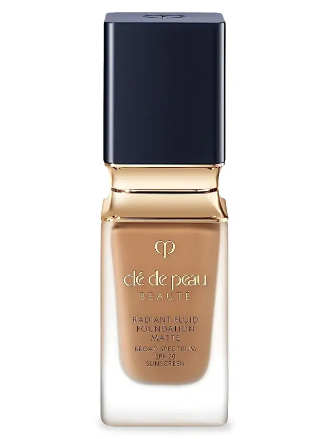 Clé de Peau Beauté Women's Radiant Fluid Foundation Matte Broad Spectrum SPF 20 Sunscreen - O80 Deep Ocher