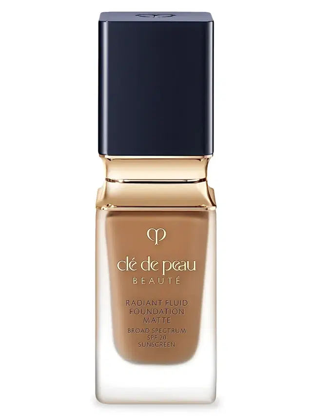 Clé de Peau Beauté Women's Radiant Fluid Foundation Matte Broad Spectrum SPF 20 Sunscreen - B80 Deep Beige