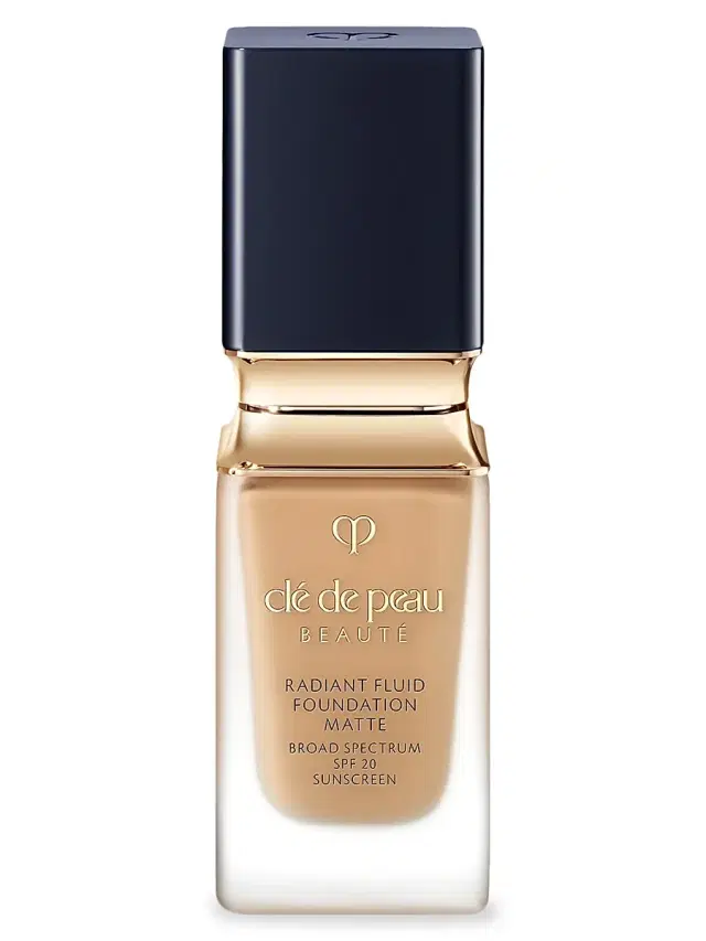 Clé de Peau Beauté Women's Radiant Fluid Foundation Matte Broad Spectrum SPF 20 Sunscreen - B40 Light Tan Beige