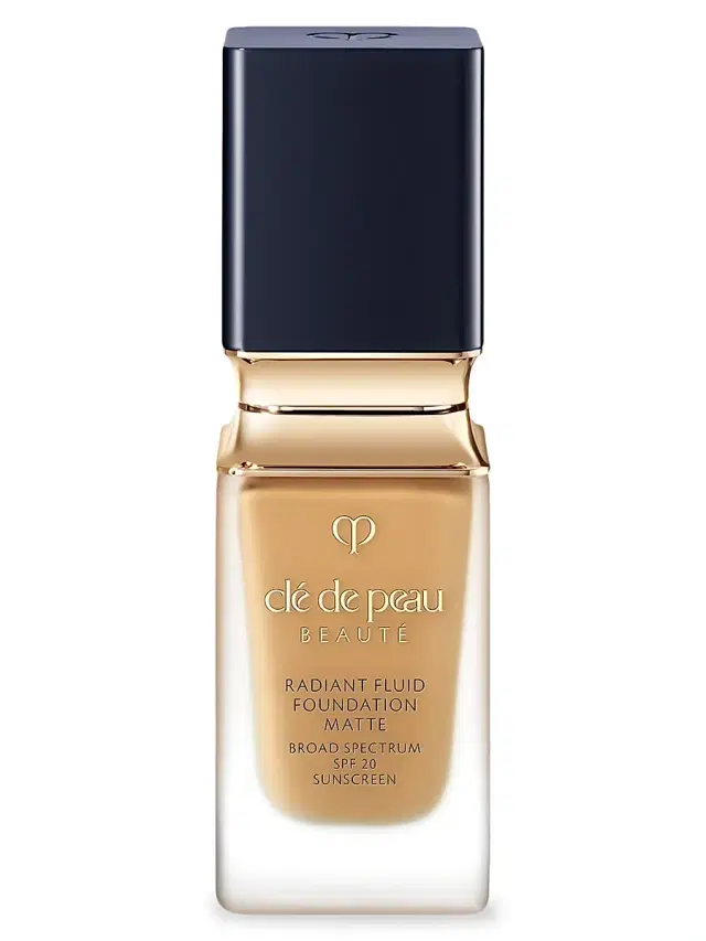 Clé de Peau Beauté Women's Radiant Fluid Foundation Matte Broad Spectrum SPF 20 Sunscreen - Bf60 Deep Tan Buff