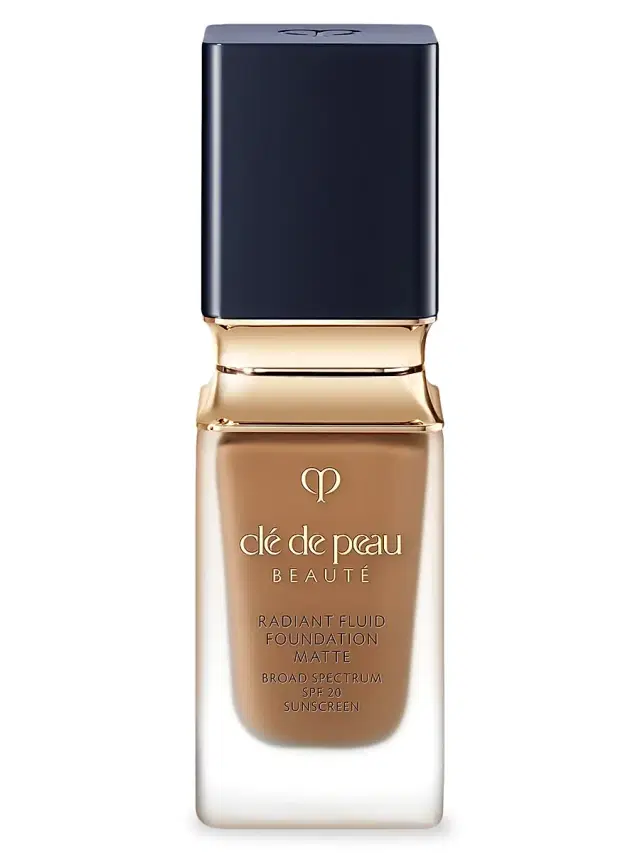 Clé de Peau Beauté Women's Radiant Fluid Foundation Matte Broad Spectrum SPF 20 Sunscreen - O90 Very Deep Ocher