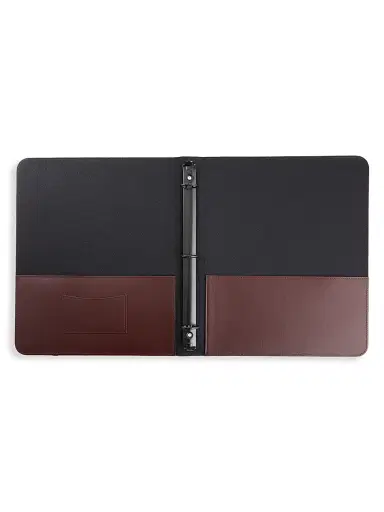 Royce New York One-Inch Leather Ring Binder | Thumbnail 2 Royce New York One-Inch Leather Ring Binder | Thumbnail 2