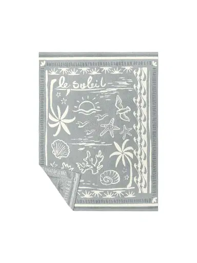 Barefoot Dreams CozyChic Le Soleil Throw Blanket | Thumbnail 2 Barefoot Dreams CozyChic Le Soleil Throw Blanket | Thumbnail 2