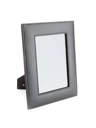 Royce New York Leather Picture Frame - Black | Thumbnail 1