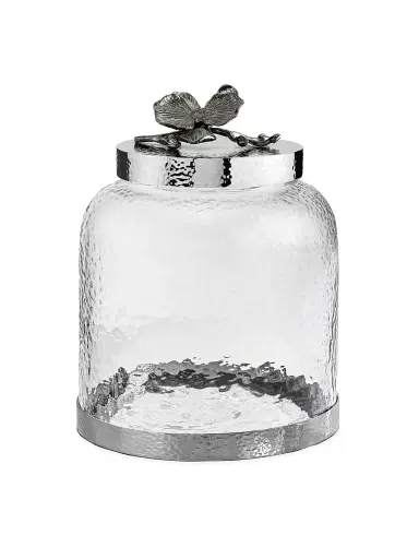 Michael Aram Black Orchid Cookie Jar | Thumbnail 1