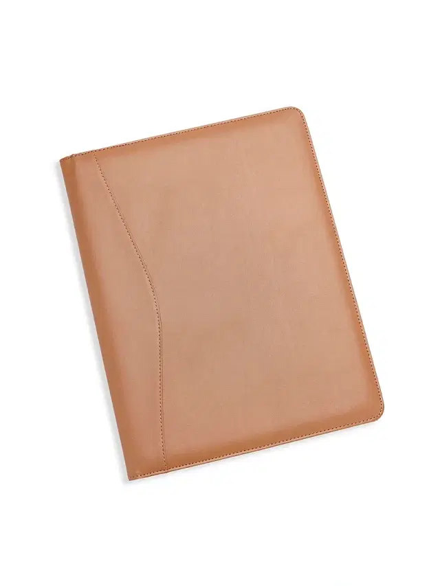 Royce New York Executive Leather Writing Portfolio - Tan