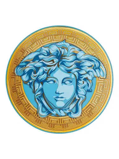 Rosenthal Meets Versace Medusa Amplified Multicolor Porcelain Service Plate | Thumbnail 1 Rosenthal Meets Versace Medusa Amplified Multicolor Porcelain Service Plate | Thumbnail 1
