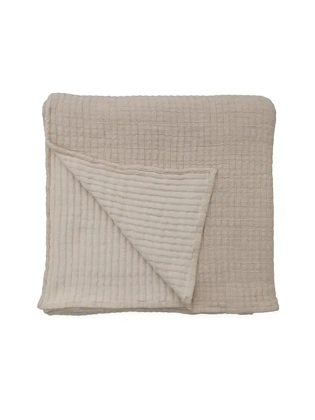 Pom Pom at Home Vancouver Coverlet & Shams Collection - Natural King