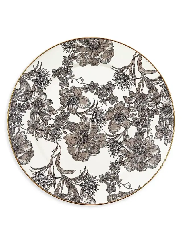 MacKenzie-Childs English Garden Plate Collection - Sterling English 10''