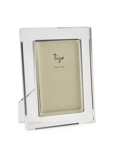Tizo Double-Border Lucite Frame - Clear 8 x 10 | Thumbnail 1 Tizo Double-Border Lucite Frame - Clear 8 x 10 | Thumbnail 1