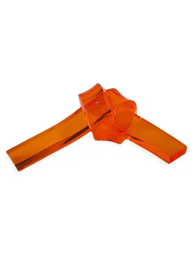 Tizo Lucite Bow Knot - Orange | Thumbnail 1