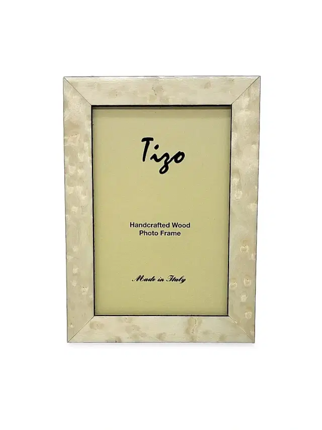 Tizo Burlwood Frame - White 5 x 7