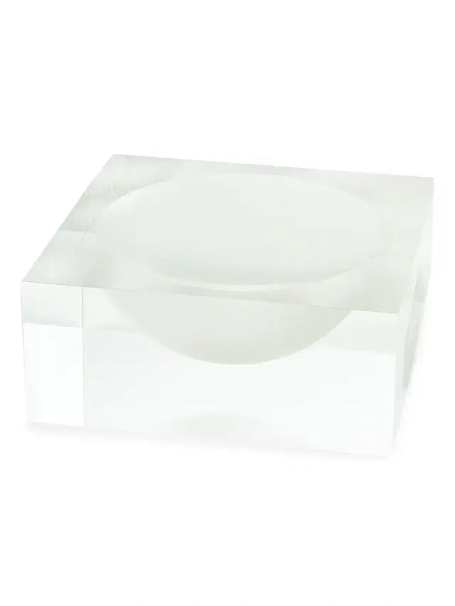 Tizo Wine Bottle Coaster - Frost White