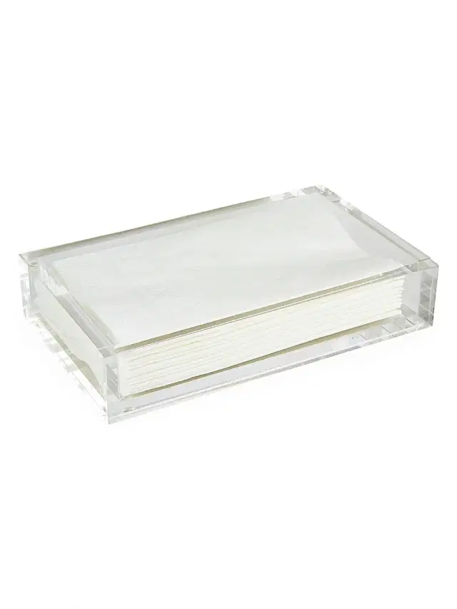 Tizo Lucite Guesttowel Tray - Clear