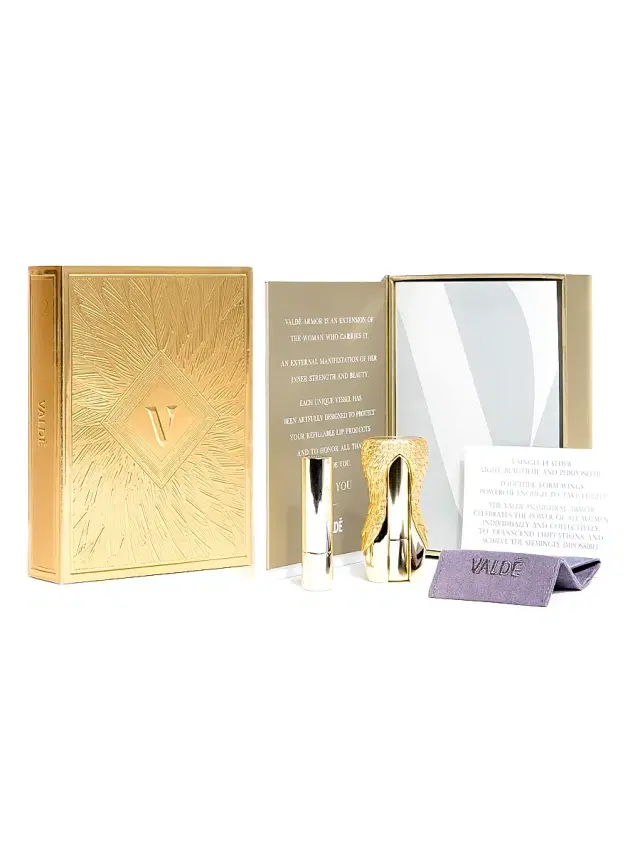 Valde Women's Soar Storybook Armor Curiosity 2-Piece Lipstick & Case Set - Faith