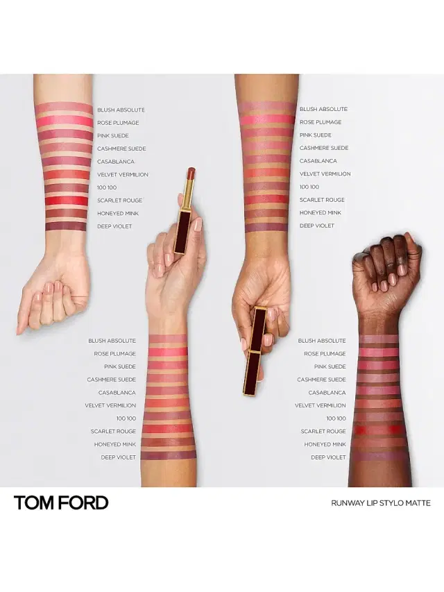 TOM FORD Lip Stylo Matte - Rose Plumage