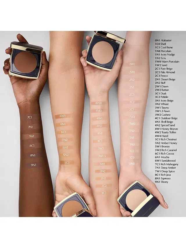 Estée Lauder Women's Double Wear Stay In Place Matte Powder Foundation - 5W1 Bronze