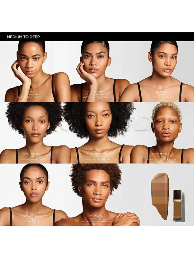 TOM FORD Women's Shade & Illuminate Soft Radiance Foundation SPF 50 - 10.0 Chestnut