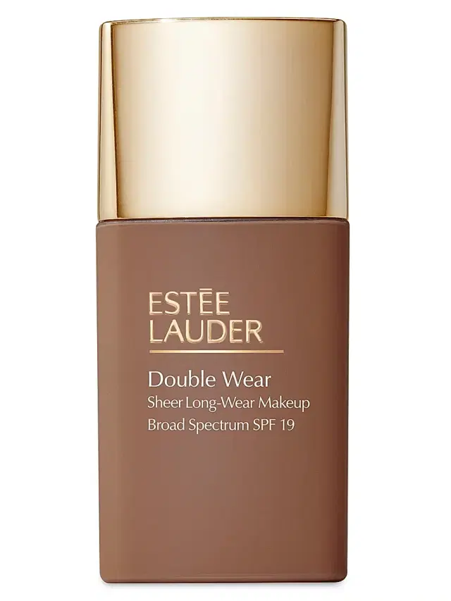 Estée Lauder Women's Double Wear Sheer Long-Wear SPF 19 Foundation - 7N1 Deep Amber