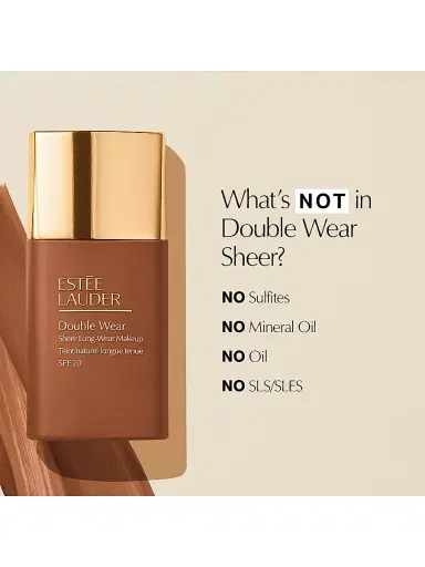 Estée Lauder Women's Double Wear Sheer Long-Wear SPF 19 Foundation | Thumbnail 5 Estée Lauder Women's Double Wear Sheer Long-Wear SPF 19 Foundation | Thumbnail 5