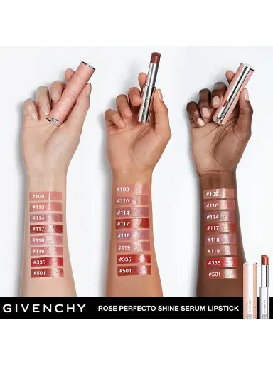 Givenchy Women's Rose Perfecto Shine Serum Lip Oil Stick | Thumbnail 1