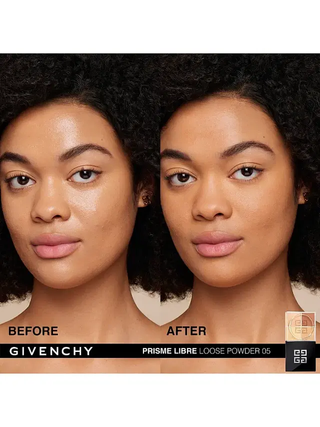 Givenchy Women's Prisme Libre Ultra Blurring & Color-Correcting Loose Setting Powder - 05 Popeline Mimosa