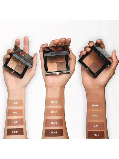 Givenchy Prisme Libre 4-Color Blurring & Sculpting Bronzer Powder - H002 Popeline Bronzee | Thumbnail 4 Givenchy Prisme Libre 4-Color Blurring & Sculpting Bronzer Powder - H002 Popeline Bronzee | Thumbnail 4
