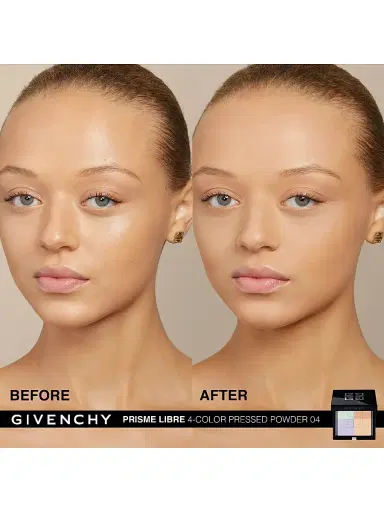 Givenchy Women's Prisme Libre 4-Color Pressed Powder - 04 Mousseline Acidulee | Thumbnail 2 Givenchy Women's Prisme Libre 4-Color Pressed Powder - 04 Mousseline Acidulee | Thumbnail 2