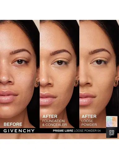 Givenchy Women's Mini Prisme Libre Ultra Blurring & Color-Correcting Loose Setting Powder - 04 Mousseline Acidulee | Thumbnail 3 Givenchy Women's Mini Prisme Libre Ultra Blurring & Color-Correcting Loose Setting Powder - 04 Mousseline Acidulee | Thumbnail 3