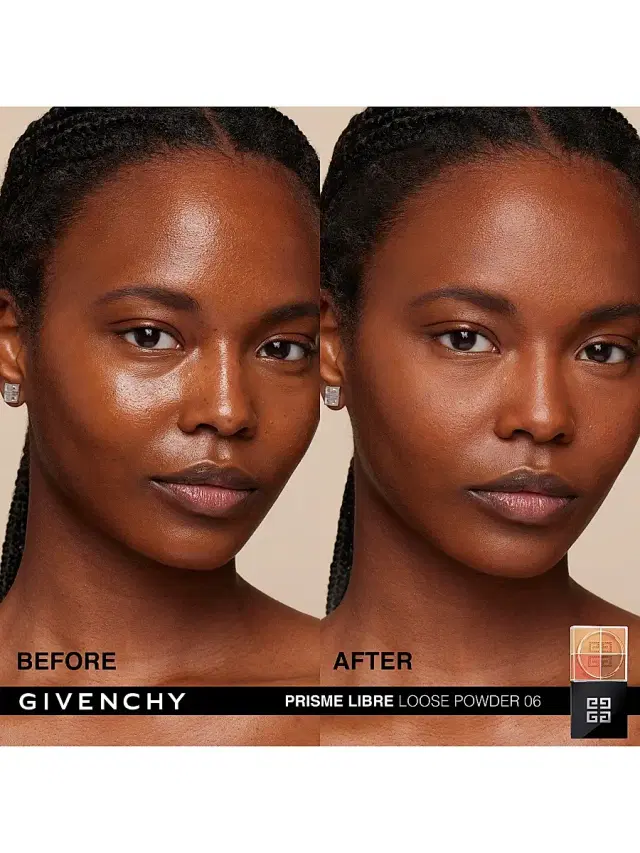 Givenchy Women's Mini Prisme Libre Ultra Blurring & Color-Correcting Loose Setting Powder - 06 Organza Ambre